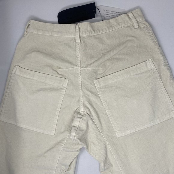 Nili Lotan Shon Winter White Corduroy Pants 2 NWT $450 - Picture 7 of 8